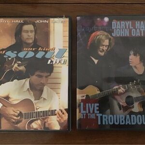 Daryl Hall & John Oates Live DVDs Our Kind of Soul Live&Live at the Troubadour